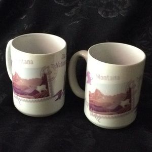 Glacier National Park Coffee Mugs-Set of 2